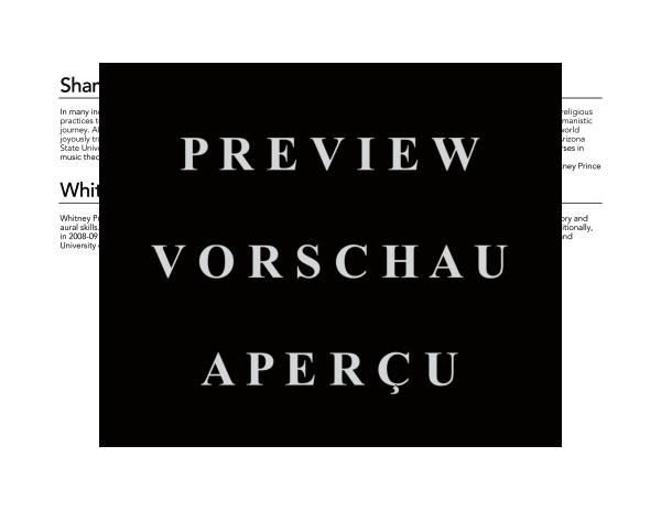 Produktgalerie: Seite 4 von 11 Shaman, , (Trio Klarinette, Percussion und Klavier)
