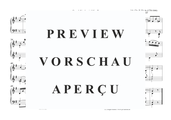 Produktgalerie: Seite 3 von 3 Orgel-Nachspiele Op.107.7, , Orgel Solo