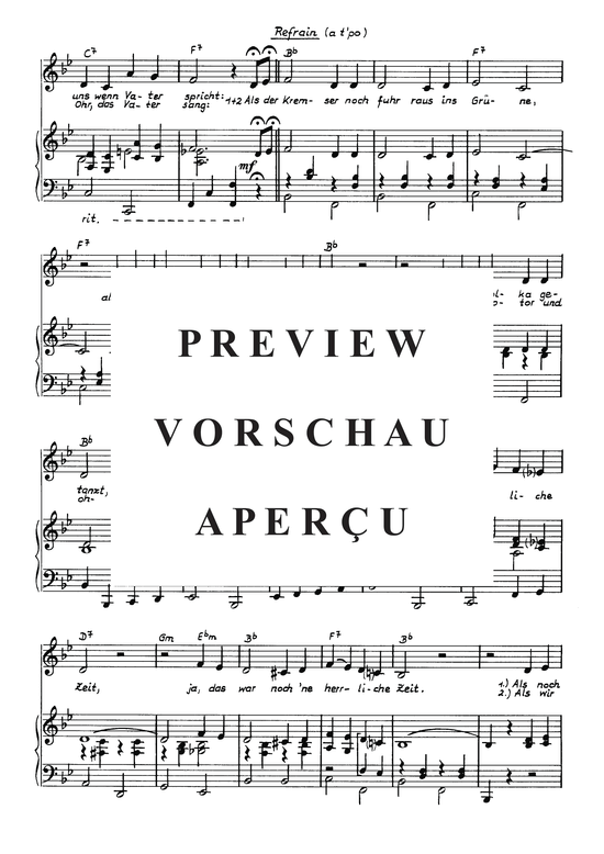 Produktgalerie: Seite 6 von 6 Als der Kremser noch fuhr, Waldorf, 	Claire, Klavier und Gesang