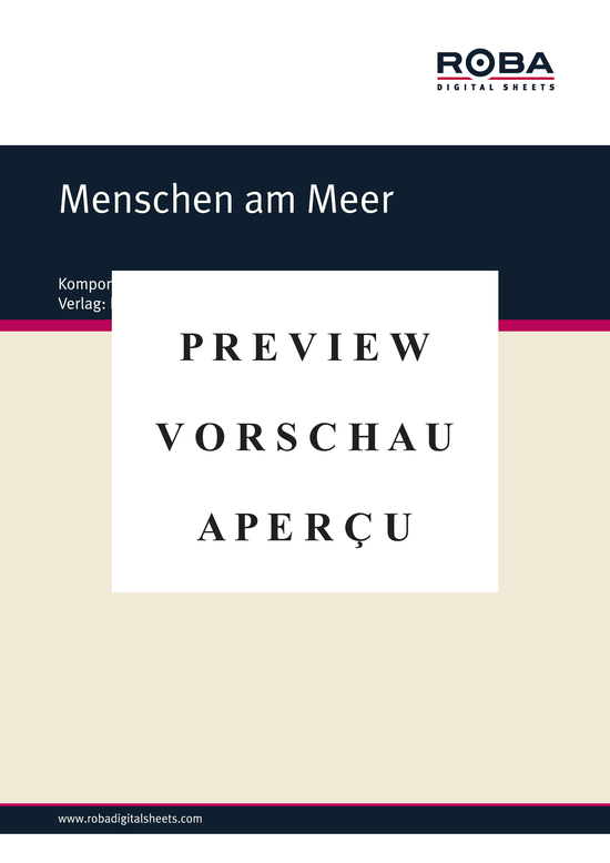 Product gallery: Page 2 of 3 Menschen am Meer , , (vocals + guitar)