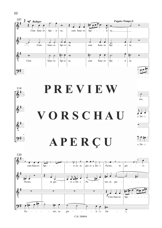 gallery: Missa Brevis (1956), , (Gemischter Chor 4-5 stimmig)