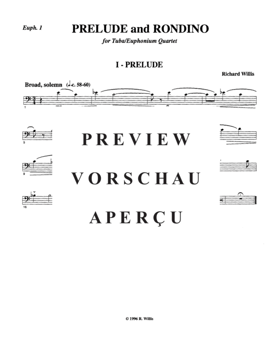 Product gallery: Page 12 of 21 Prelude and Rondino , , (Tuba Quartett EETT)