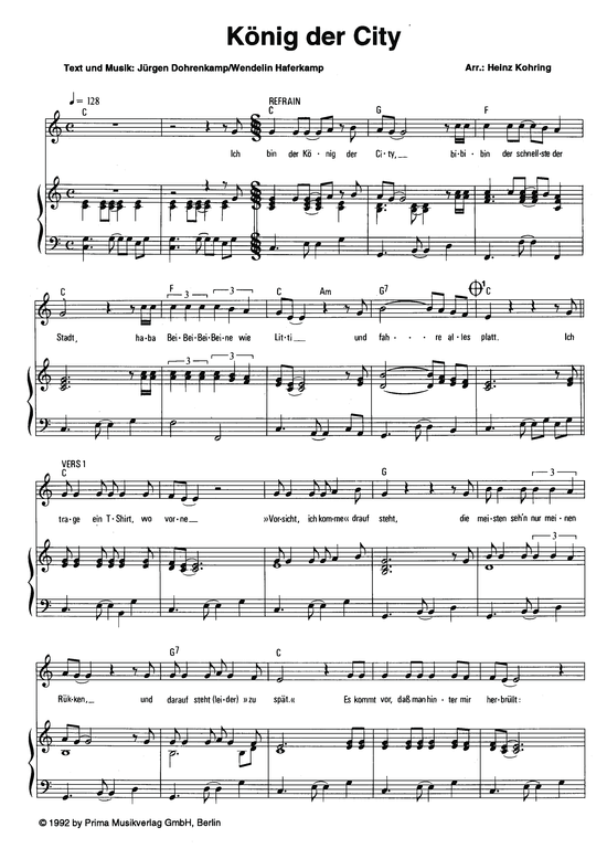 Produktbild zu: König der CityJürgen von der Lippe