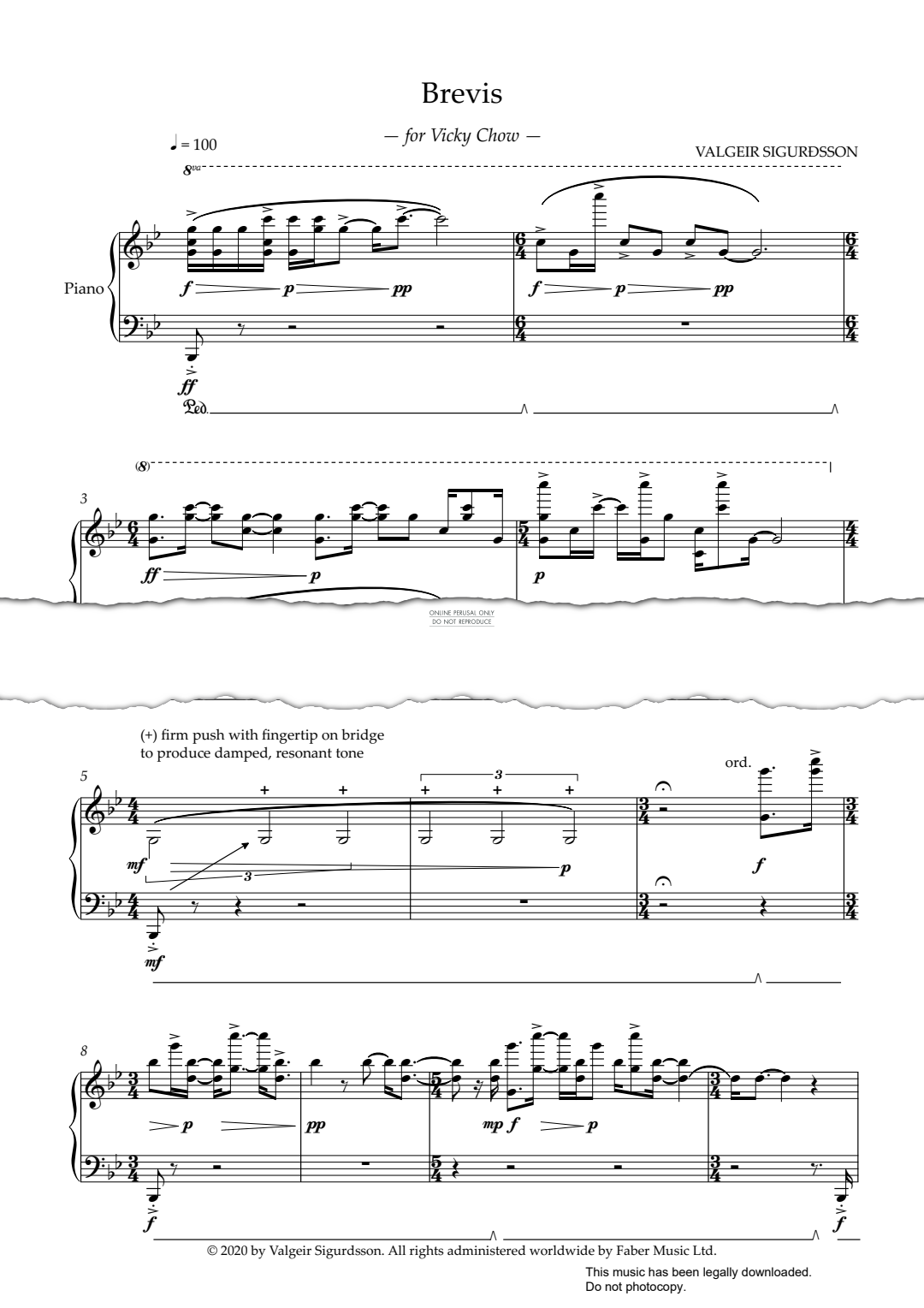 Produktgalerie: Seite 1 von 1 Brevis, Valgeir Sigurðsson, Gitarre, Klavier