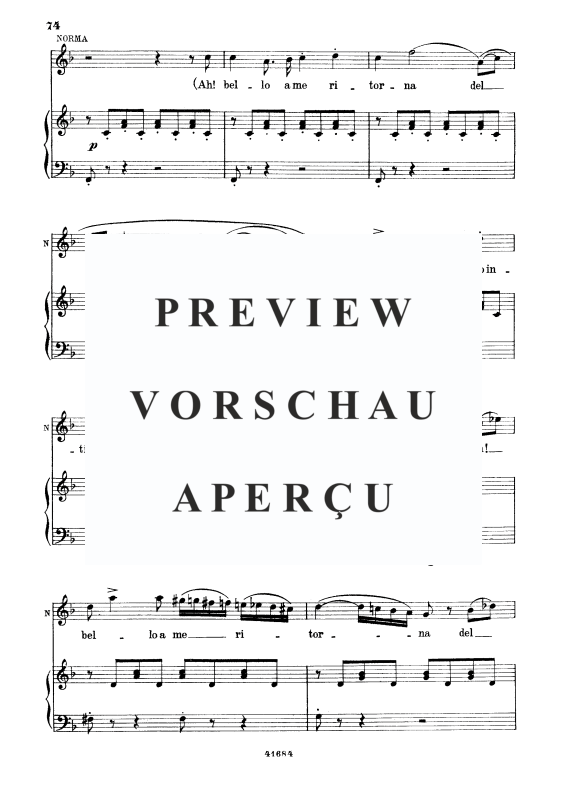Produktgalerie: Seite 6 von 11 Ah bello a me ritorna, , Sopran & Klavier