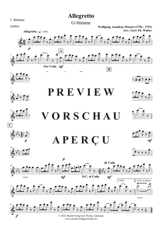 Produktgalerie: Seite 8 von 21 Allegretto , , (Quintett flexible Besetzung)