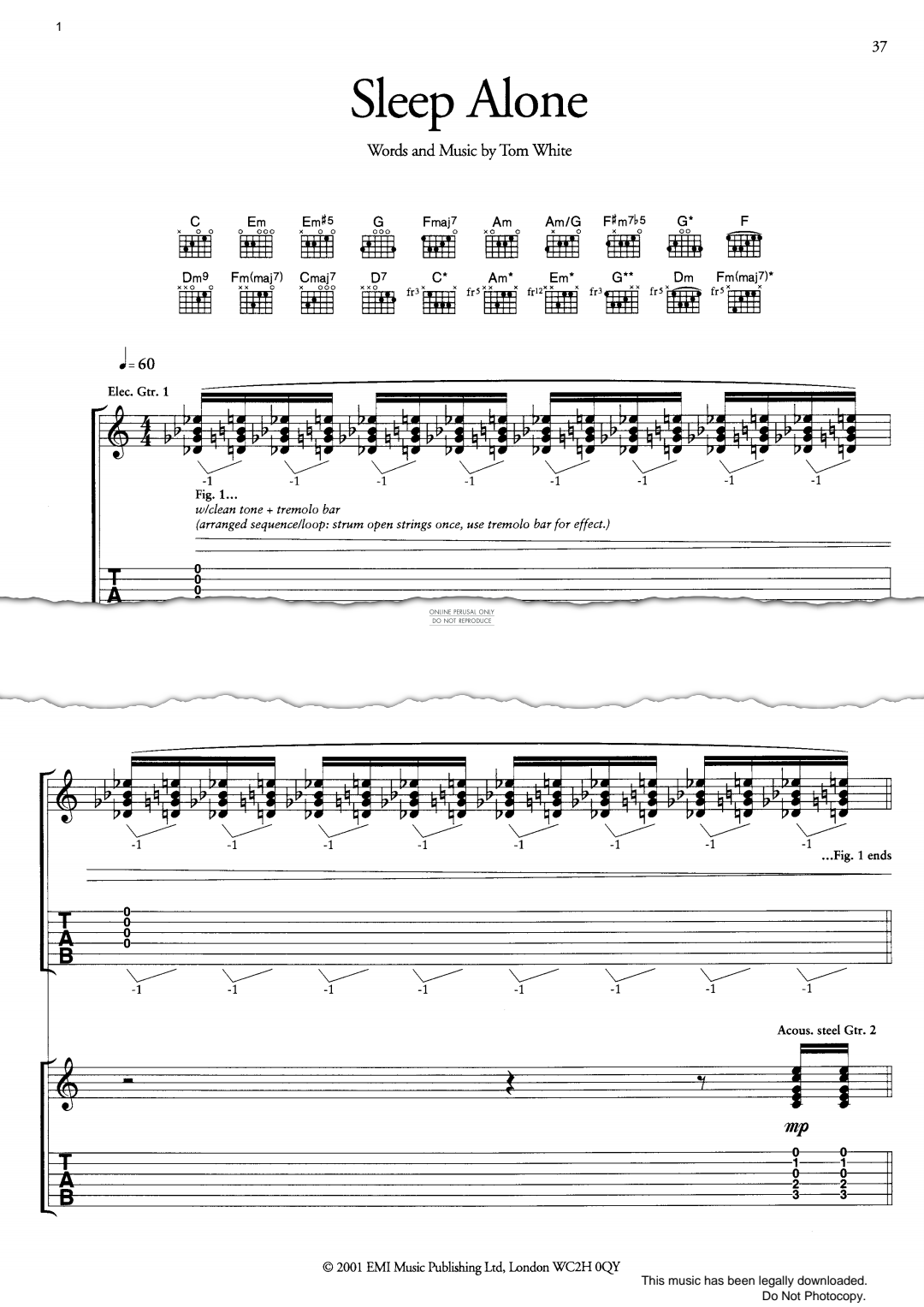 Produktbild zu: Sleep Alone