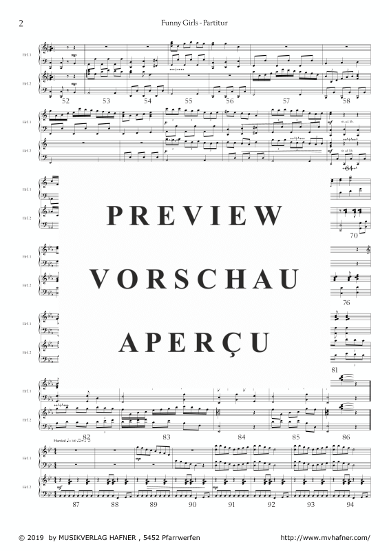 Product gallery: Page 6 of 11 Funny Girls, , (Harp duet)