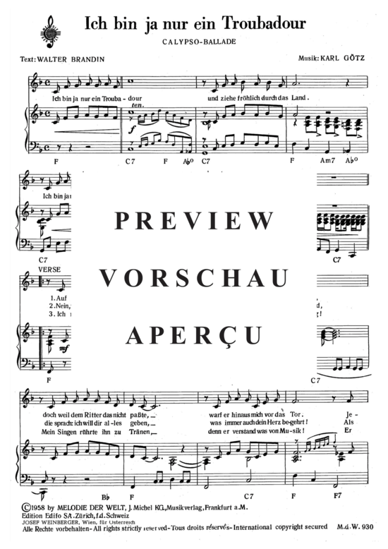 Produktgalerie: Seite 3 von 4 Ich bin ja nur ein Troubadour , Bertelmann, Fred, Klavier und Gesang