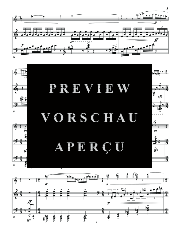 Product gallery: Page 9 of 11 Madison Avenue, , (clarinet in Bb and piano)