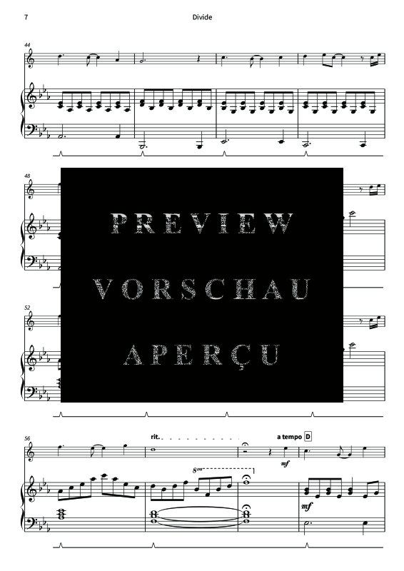Produktgalerie: Seite 9 von 11 Divide - Gentle Melodies for Weddings, Church, and Other Occasions, , Altsaxophon und Klavier