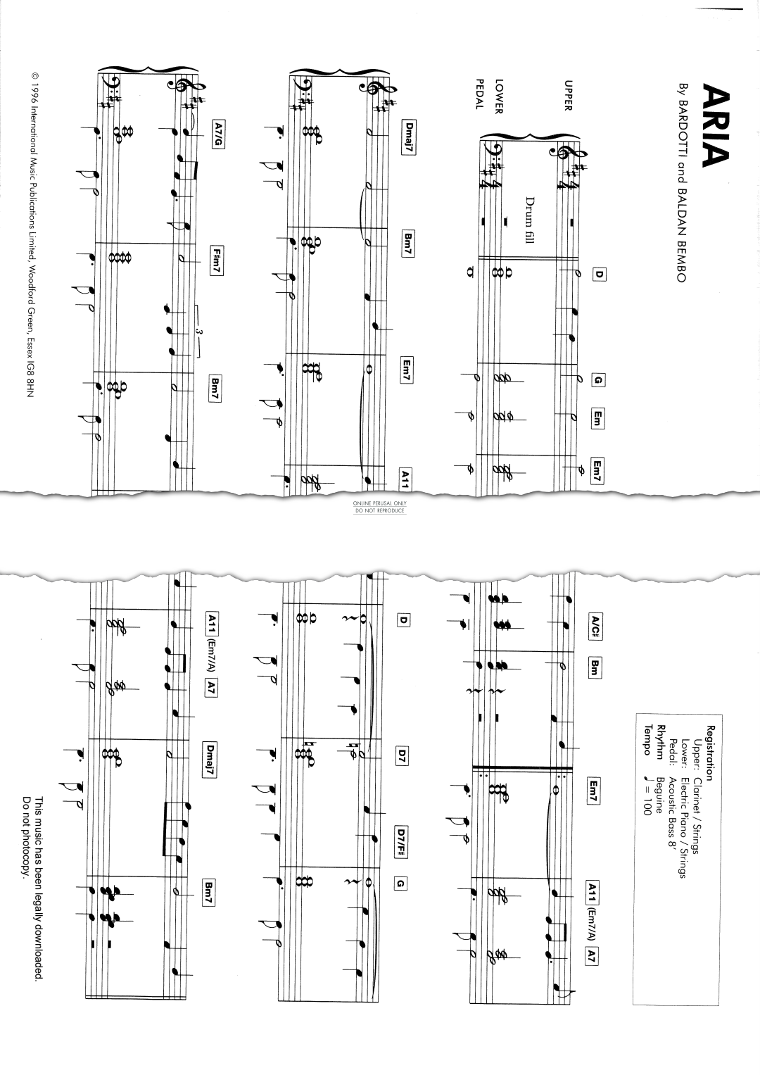 Product gallery: Page 1 of 1 Aria, Sergio Bardotti