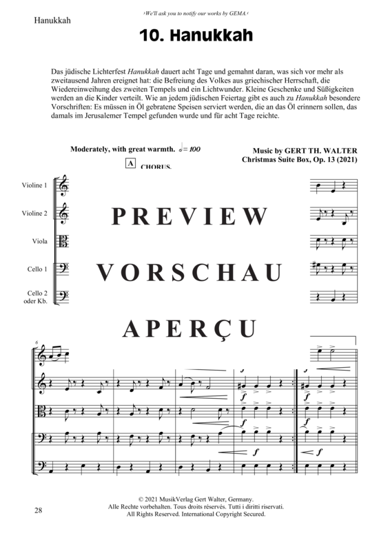 gallery: Hanukkah , , (Streicher Quintett)