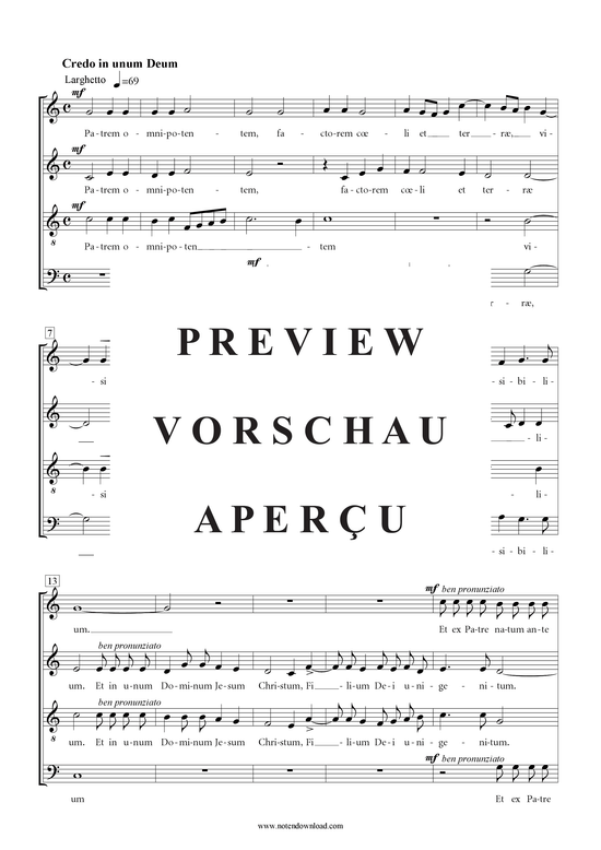Produktgalerie: Seite 9 von 19 Messe , , (Gemischter Chor SATB)