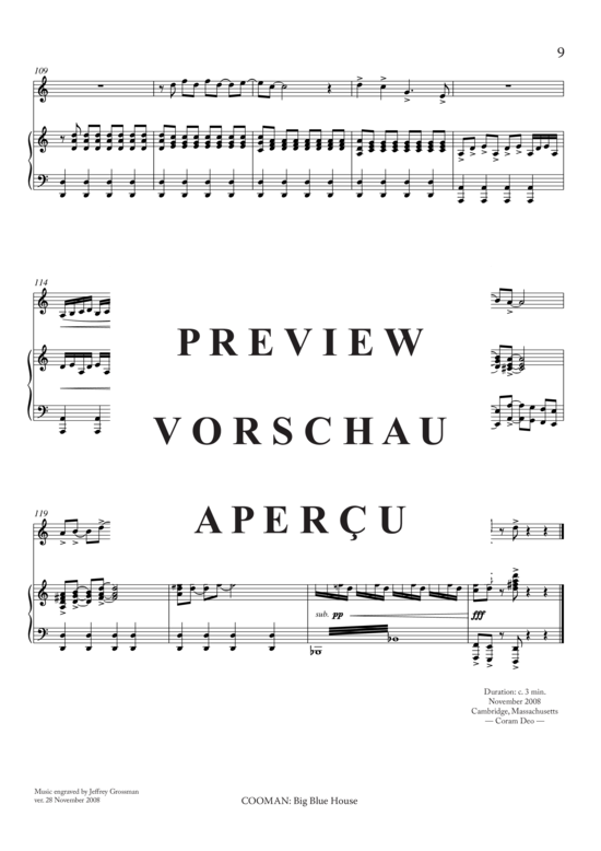 Produktgalerie: Seite 10 von 13 Big Blue House , , (Flügelhorn + Klavier)