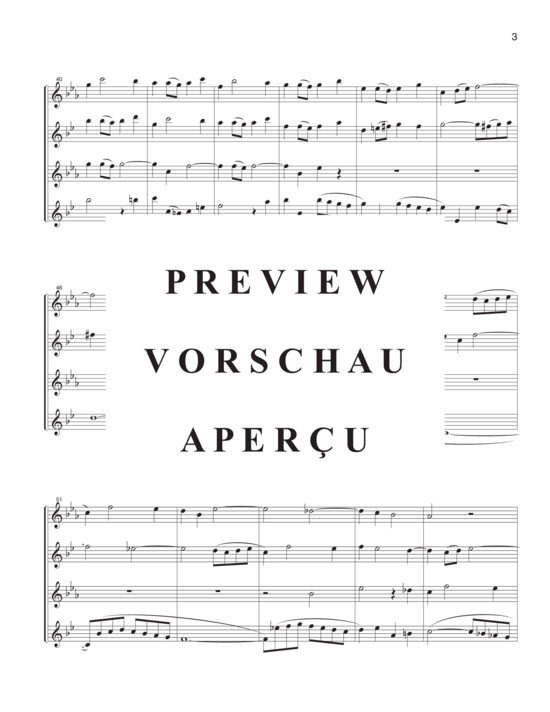 gallery: Fuga VII , , (Saxophonquartett SATB)
