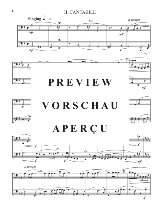 Produktgalerie: Seite 8 von 21 Six Concert Caprices , , (Blechbläser Duett - tiefe Lage)