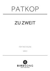 Produktbild zu: zu zweit
