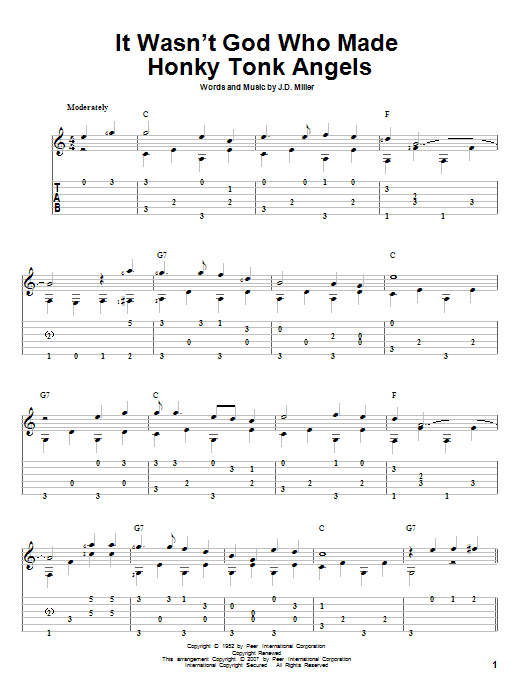 Produktgalerie: Seite 1 von 1 It Wasn't God Who Made Honky Tonk Angels, Kitty Wells, Gitarre