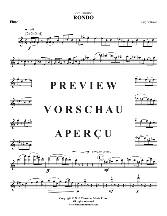 Product gallery: Page 8 of 9 Rondo , , (flute + piano)