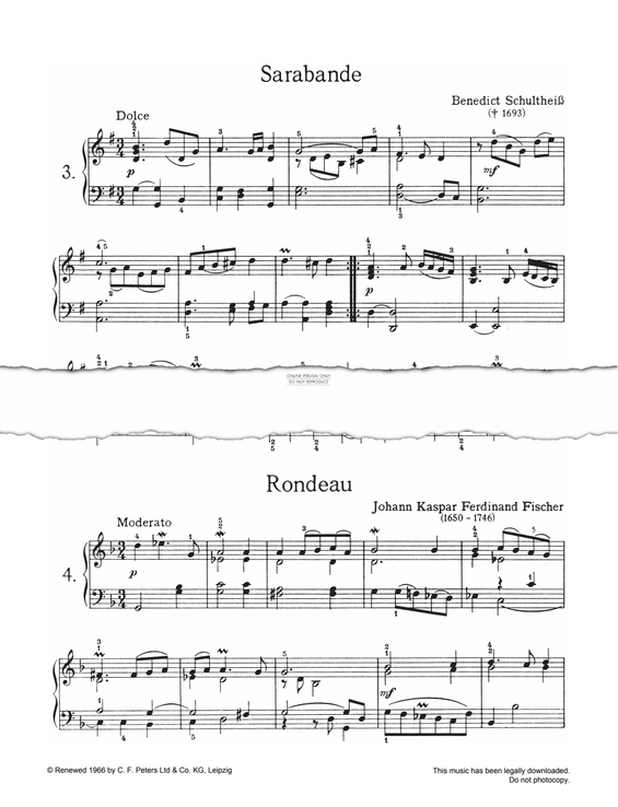 Produktgalerie: Seite 1 von 1 Rondeau, Johann Caspar Ferdinand Fischer, Klavier