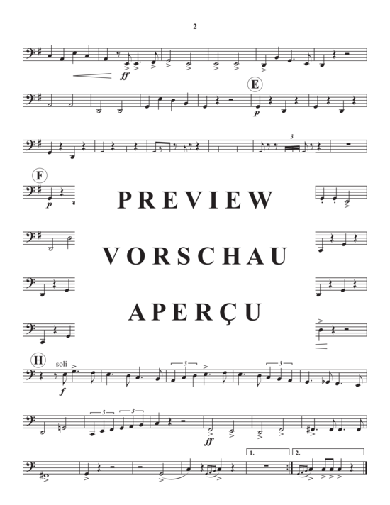 Produktgalerie: Seite 18 von 18 The Mad Major , , (Blechbläserquintett)