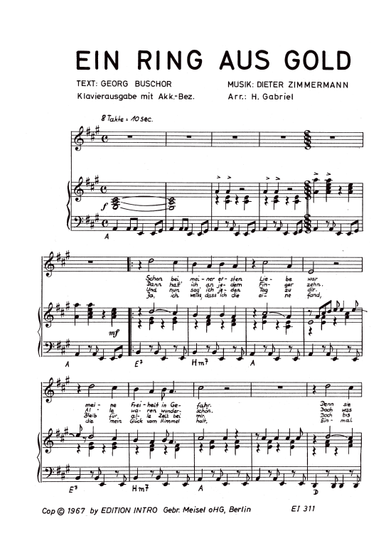 Produktbild zu: Ein Ring aus GoldRex Gildo