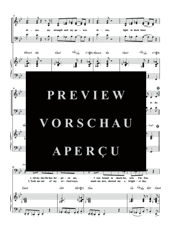 Produktgalerie: Seite 8 von 11 Beauty For Ashes, , Gemischter Chor SAB und Klavier