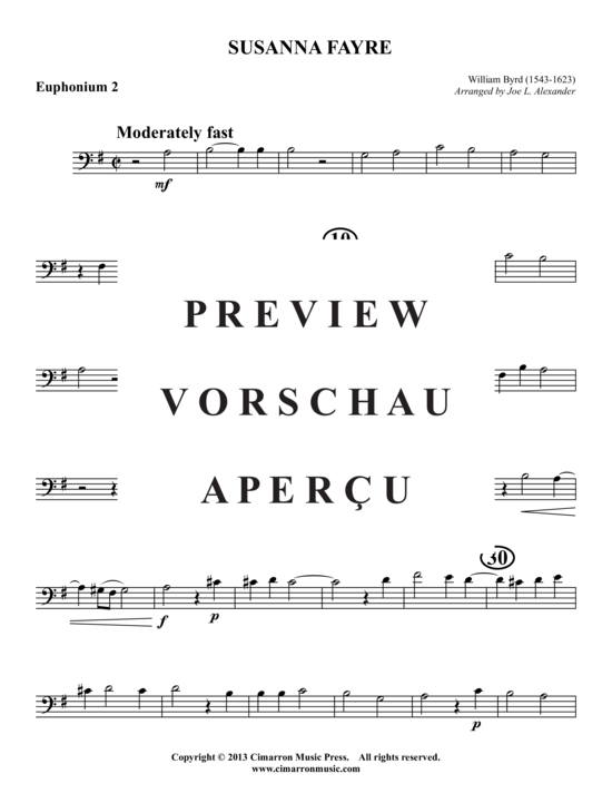 Product gallery: Page 8 of 13 Susanna Fayre , , (2x Trombone/Baritone + Tuba)