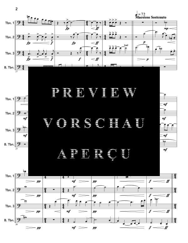 Product gallery: Page 6 of 11 Diasphere, , (Trombone quartet)