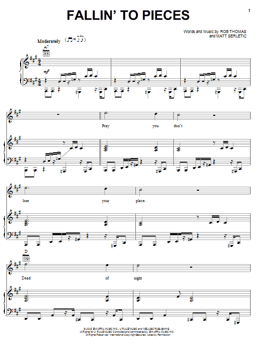 Produktbild zu: Fallin' To Pieces