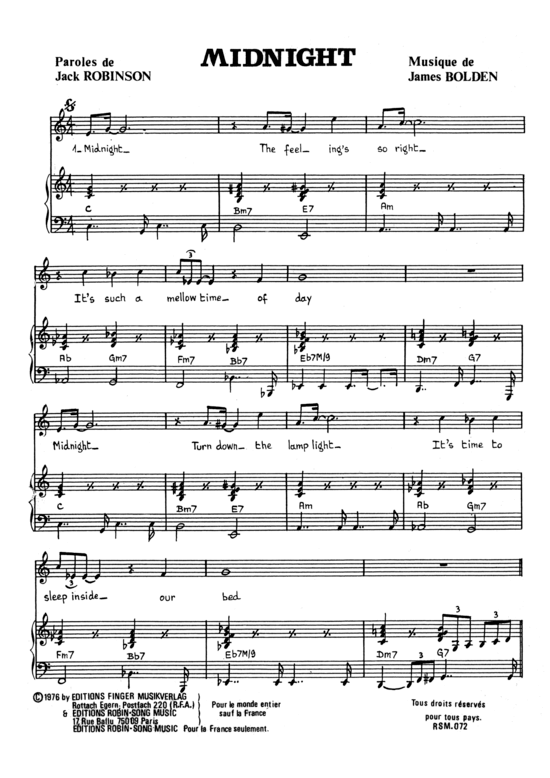 Produktbild zu: Midnight 1976