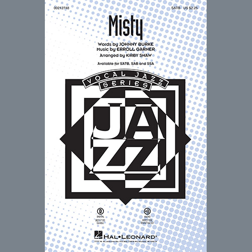 cover: Misty, Kirby Shaw, Chor