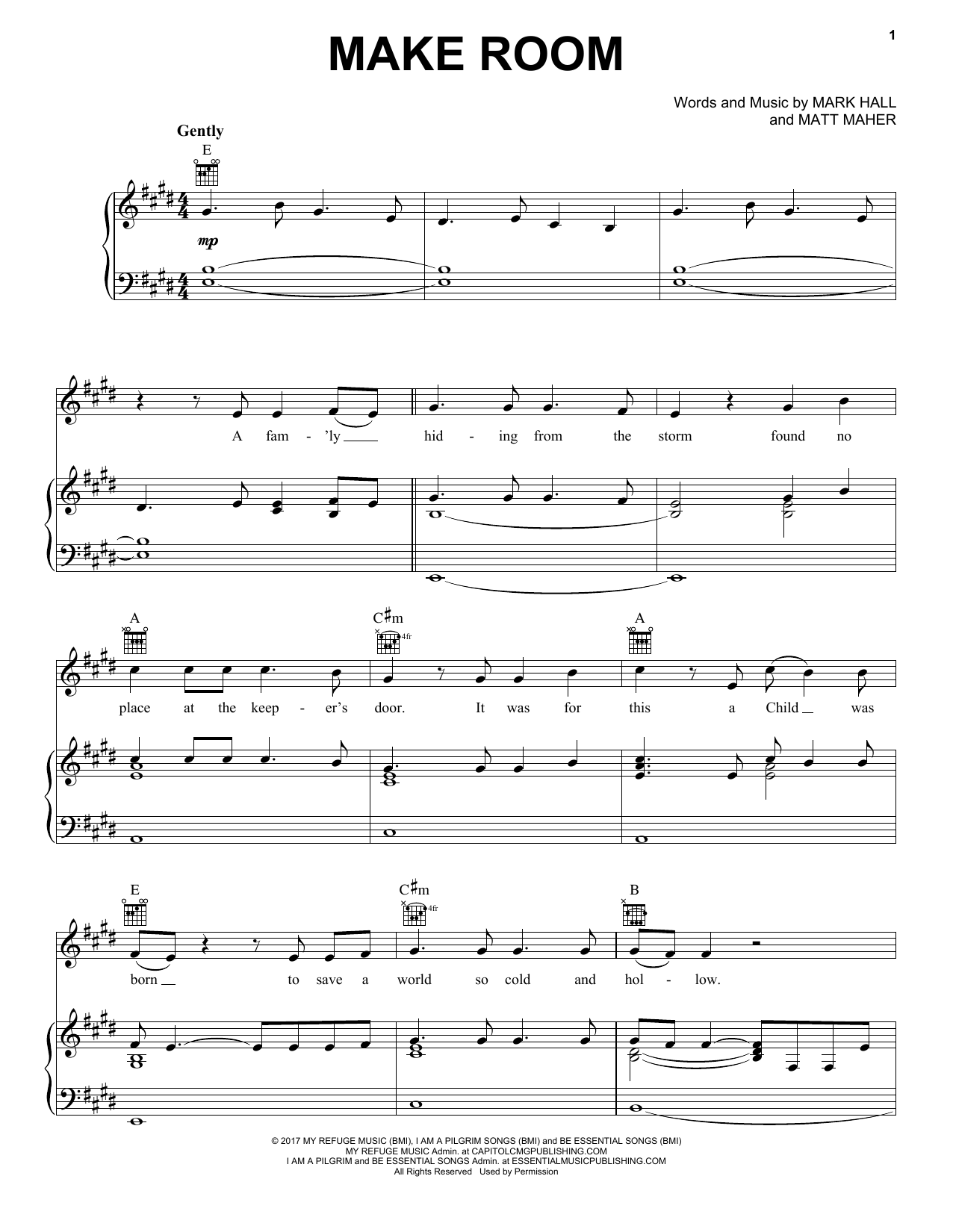 Product picture to: Make Room (feat. Matt Maher)