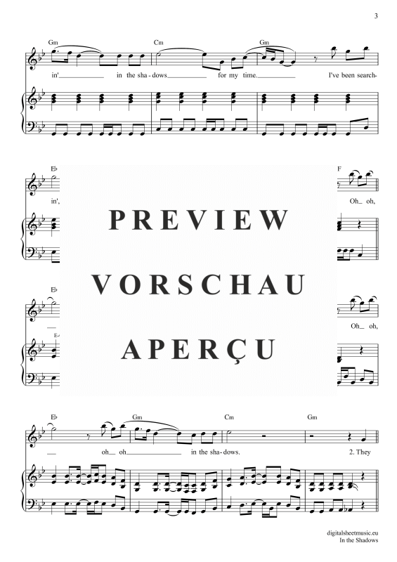 gallery: In The Shadows, Rasmus, Gesang mit Klavierbegleitung