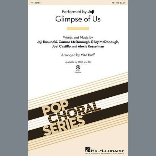 cover: Glimpse Of Us (arr. Mac Huff), Joji