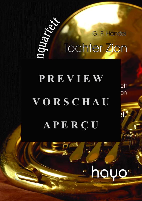 gallery: Tochter Zion, , (Horn Quartett)