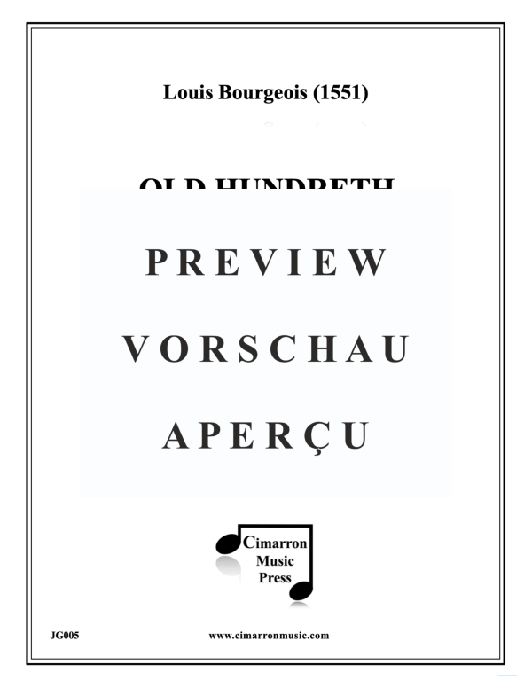 Produktgalerie: Seite 2 von 11 Old Hundreth, , Blechbläser Ensemble 10-stimmig