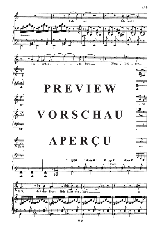 Product gallery: Page 5 of 6 Kriegers Ahnung, D.957-2 (Schwanengesang), , Medium Voice and Piano
