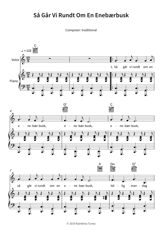 Produktbild zu: Så Går Vi Rundt Om En Enebærbusktraditional