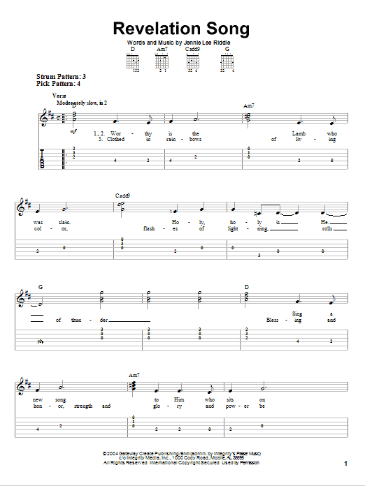 Produktgalerie: Seite 1 von 1 Revelation Song, Gateway Worship, Gitarre