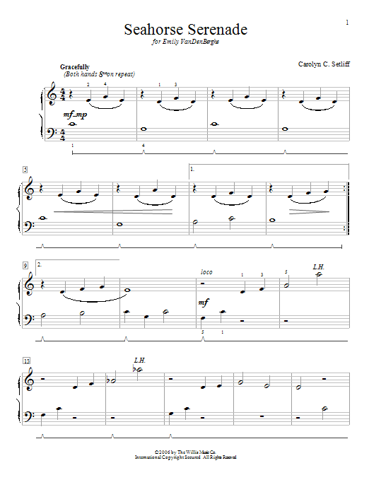 Produktbild zu: Seahorse Serenade