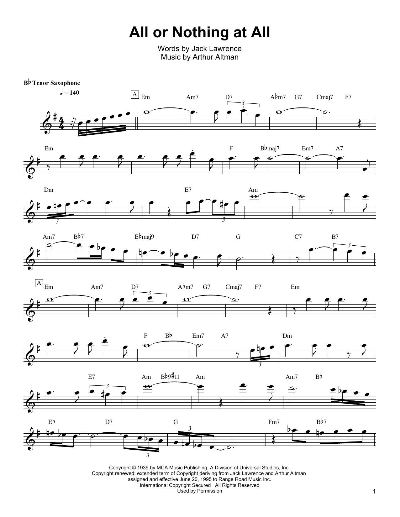 Product gallery: Page 1 of 1 All Or Nothing At All, Wayne Shorter