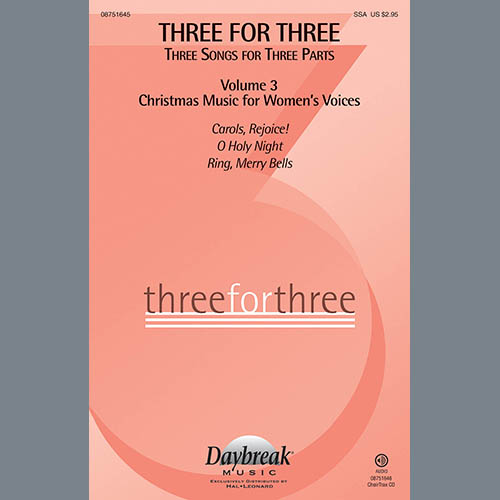 Product picture to: Three For Three - Three Songs For Three Parts - Volume 3