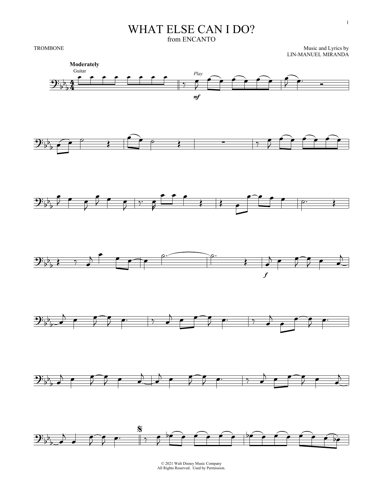 Product gallery: Page 1 of 1 What Else Can I Do? (from Encanto), Lin-Manuel Miranda