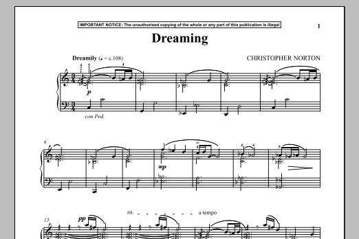 Product gallery: Page 1 of 1 Dreaming, Christopher Norton