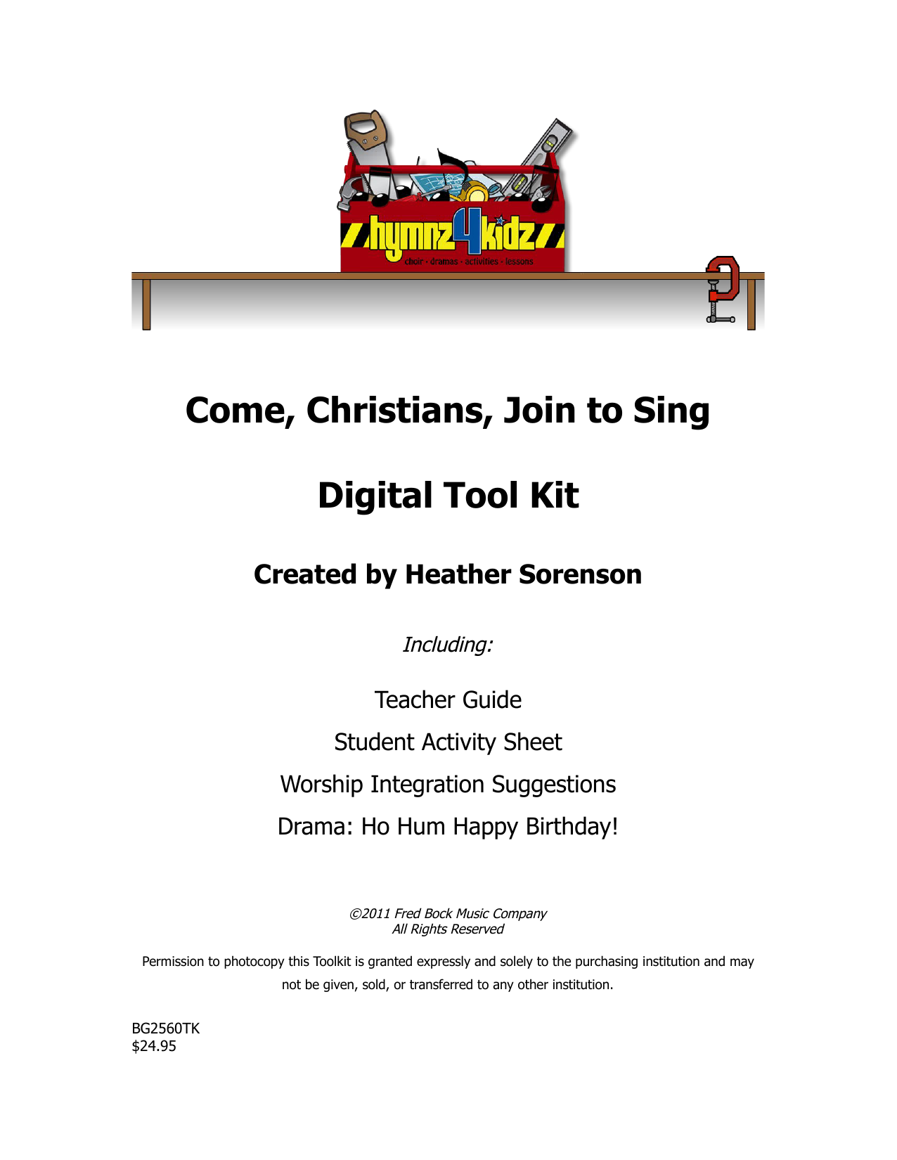 Product picture to: Come, Christians, Join To Sing