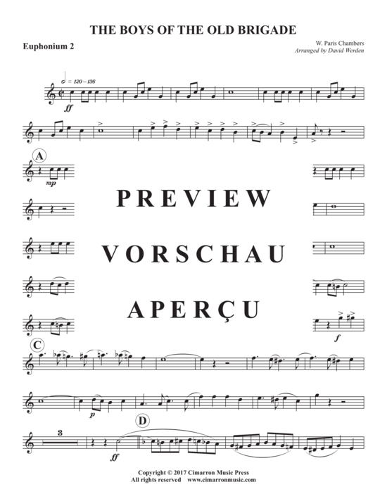 Product gallery: Page 14 of 19 The Boys of the Old Brigade , , (Tuba Quartett EETT)