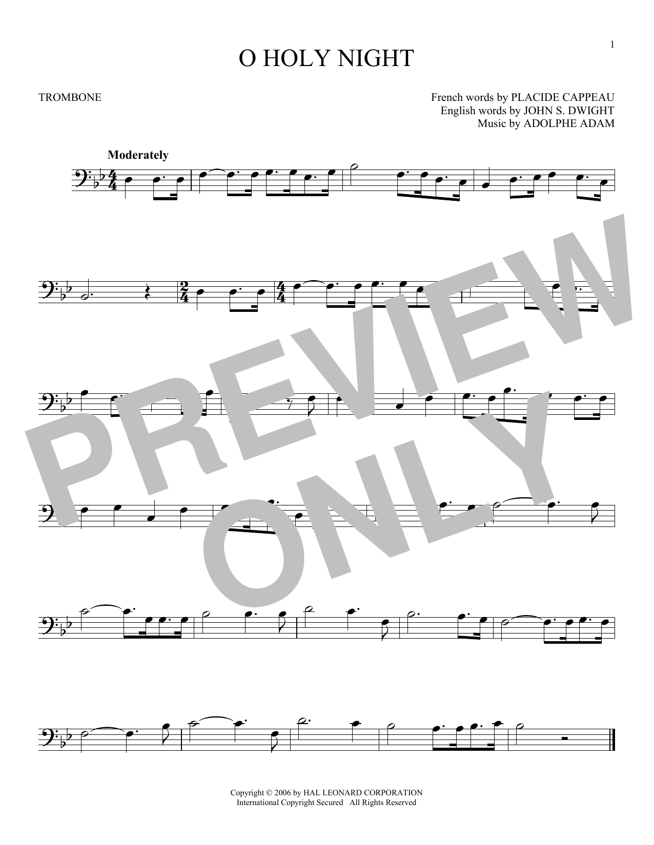 Product gallery: Page 1 of 1 O Holy Night, Adolphe Adam