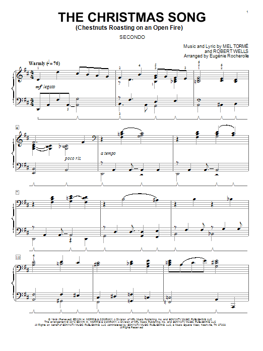 Product gallery: Page 1 of 1 The Christmas Song (Chestnuts Roasting On An Open Fire), Eugénie Rocherolle